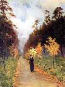 Isaac Levitan Autumn day. Sokolniki. France oil painting artist